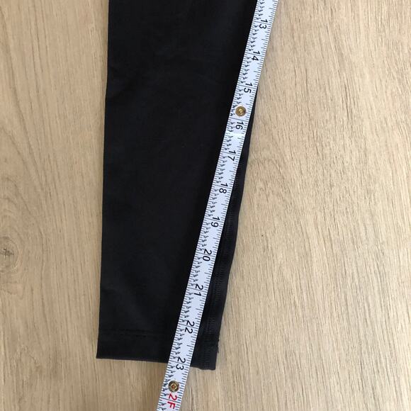 Calvin Klein Leggings Womens XS Black Pink Performance 7/8‎ Ankle Logo Spell Out - Picture 5 of 12